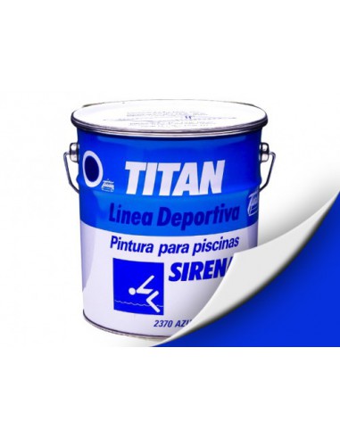 Titan Sirena para Piscinas Color Azul 10 Litros