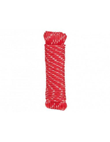 Cordón ROMBULL Fantasía PES 3mm 25 metros Rojo