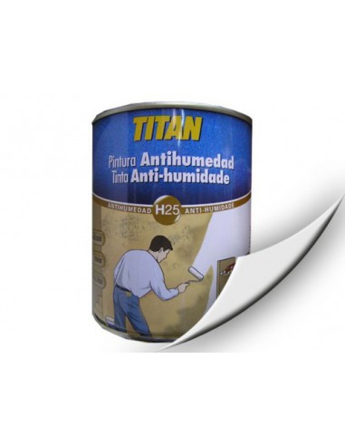 Titan Pintura Antihumedad H25 750ML