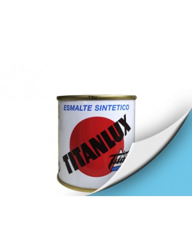 Titanlux Esmalte Sintético Azul Danubio Brillante 375ML