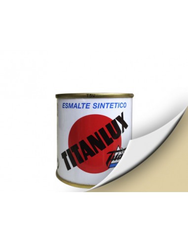 Titanlux Esmalte Sintético Crema Brillante 375ML
