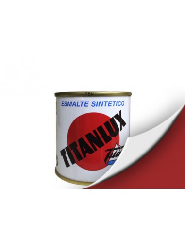 Titanlux Esmalte Sintético Rojo Vivo Brillante 375ML