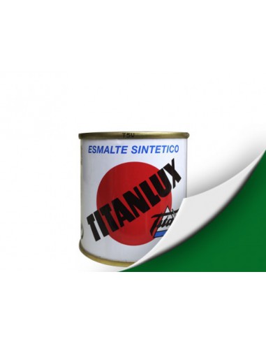 Titanlux Esmalte Sintético Verde Hierba Brillante 375ML