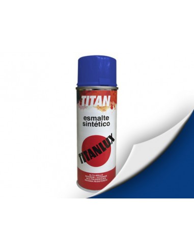 Titan Spray Esmalte Sintético Brillante Azul Marino 200ML