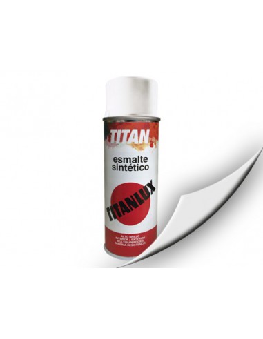 Titan Spray Esmalte Sintético Brillante Blanco 200ML