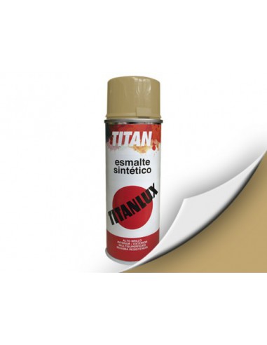 Titan Spray Esmalte Sintético Brillante Gamuza 200ML