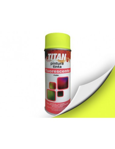 Titan Spray Fluorescente Amarillo 200ML